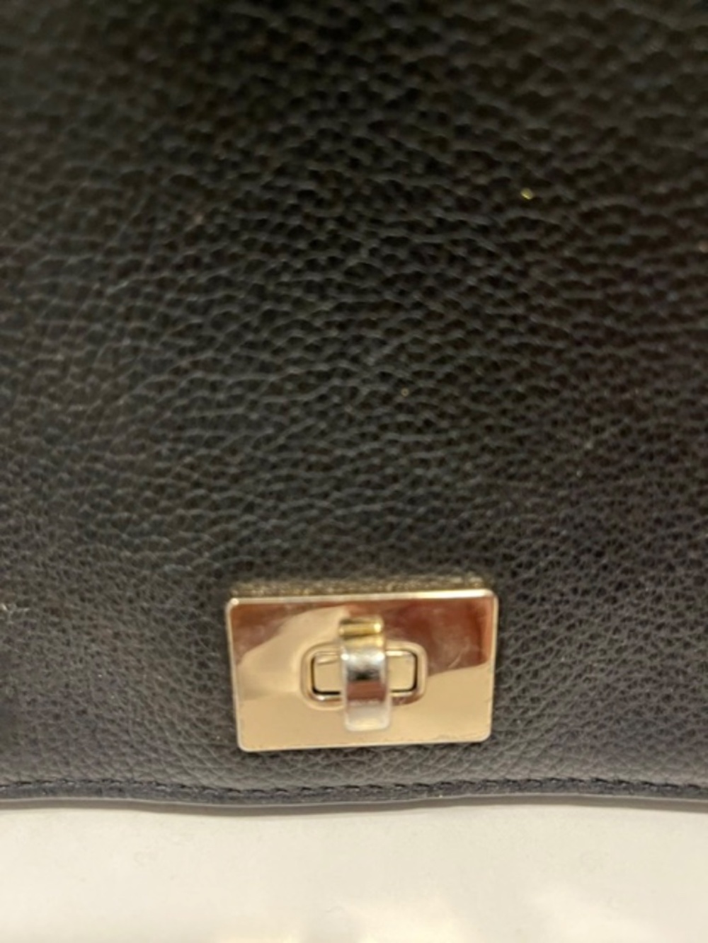 Kate Spade Black Leather Serrano Place Pearl Maisie Mini Crossbody Bag Designer - Picture 12 of 14